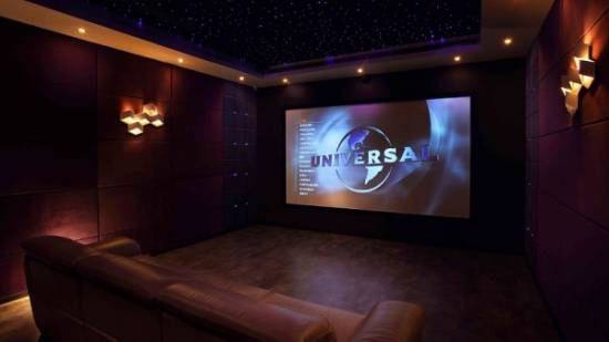 Home cinema interior design Singapore